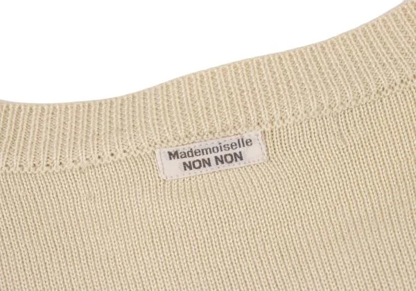 Mademoiselle NON NON Cotton Striped Knit Sweater K-140121_011