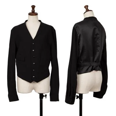 Y's Wool Gilet Design Jacket