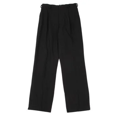 Y's Wool Gaba Straight Pants