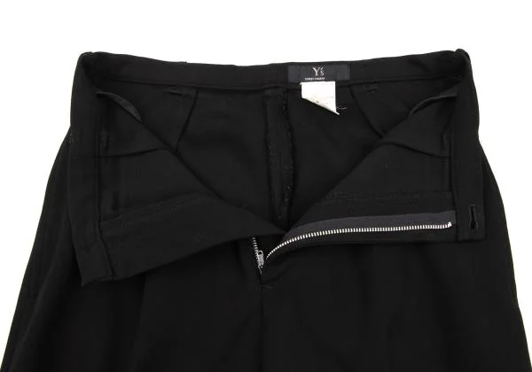 Y's Wool Gaba Straight Pants K-140135_006