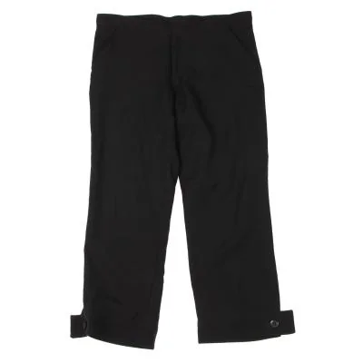 Y's Wool Gaba Hem Button Pants