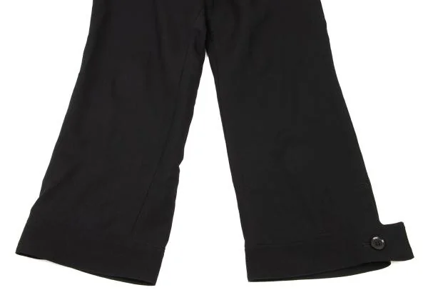 Y's Wool Gaba Hem Button Pants K-140136_005