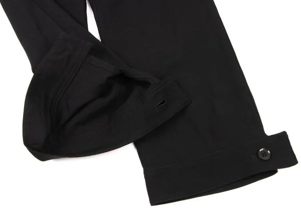 Y's Wool Gaba Hem Button Pants K-140136_007