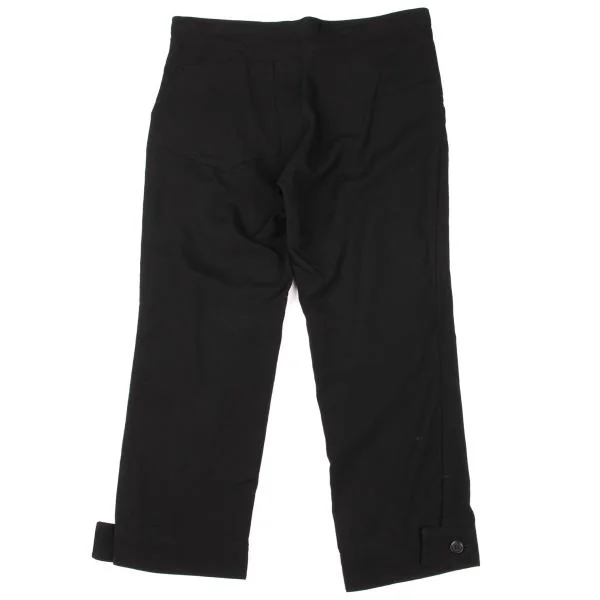 Y's Wool Gaba Hem Button Pants K-140136_008