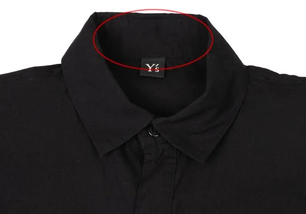 Y's Cotton Gather Sleeve Short Sleeve Blouse K-140145_004