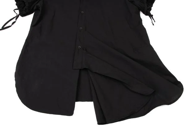 Y's Cotton Gather Sleeve Short Sleeve Blouse K-140145_009