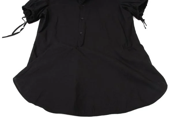 Y's Cotton Gather Sleeve Short Sleeve Blouse K-140145_011