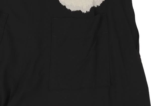 Y's Dot Pattern Rayon Wool Dropped Crotch Pants K-140147_009