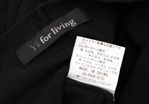 Y's for living Patch Pocket Knit Dress K-140152_011