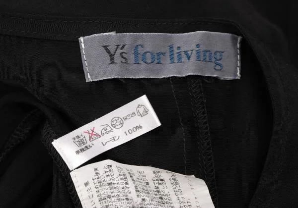 Y's for living Dyed Rayon Sleeveless Dress K-140154_013