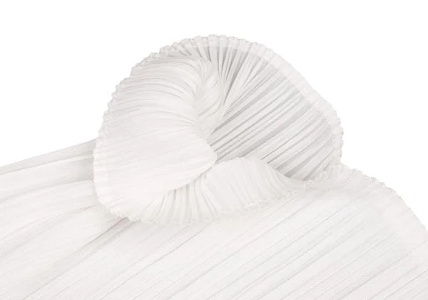 PLEATS PLEASE COAST Graphic Curve Embroidered Sleeveless Shirt K-140174_005