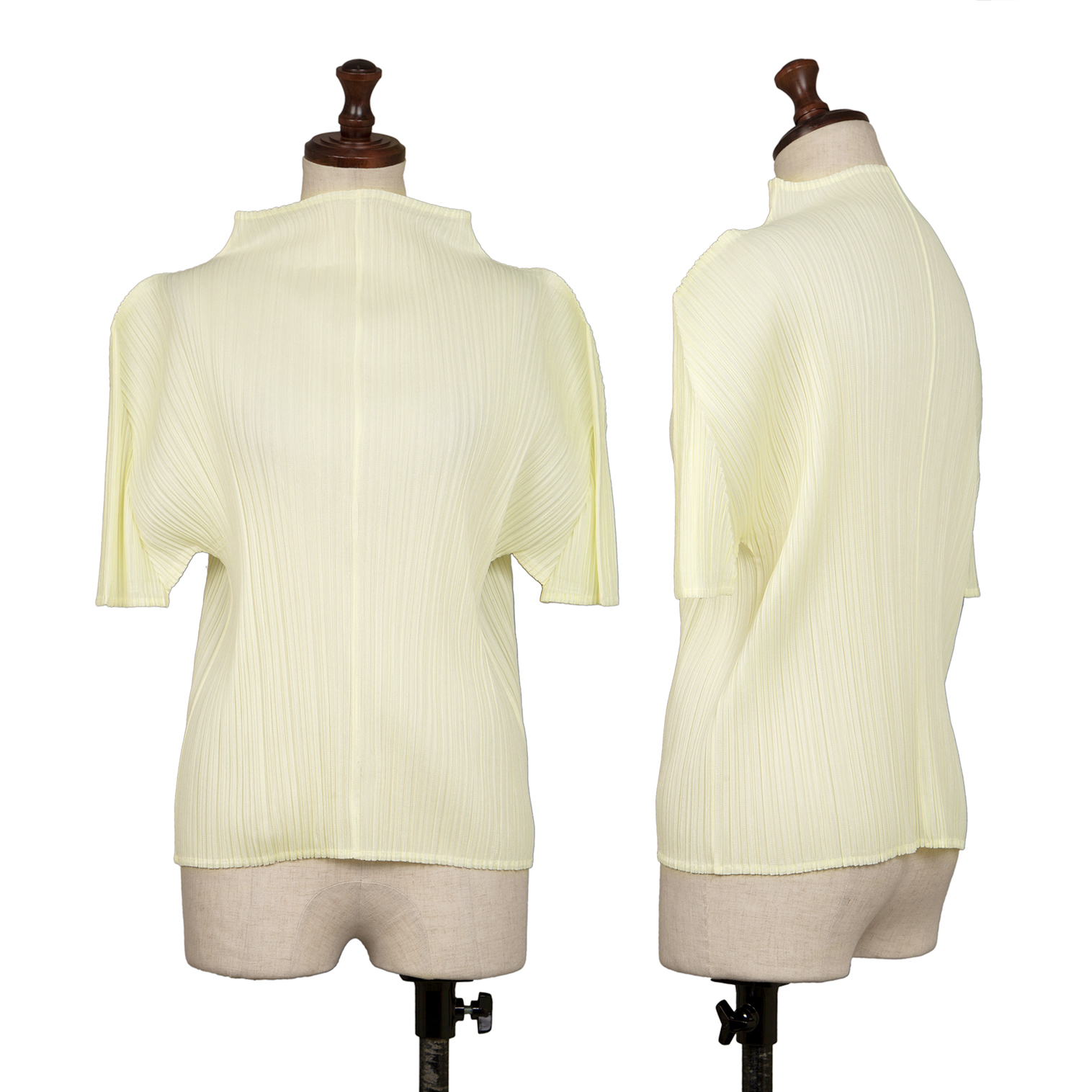 プリーツプリーズPLEATS PLEASE センターシームプリーツハイネックT 