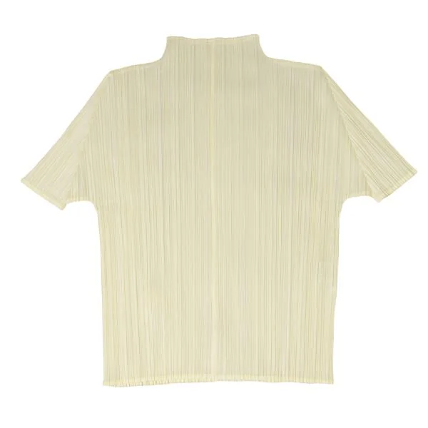 PLEATS PLEASE Center Seam Pleats Turtleneck T-shirt K-140175_002