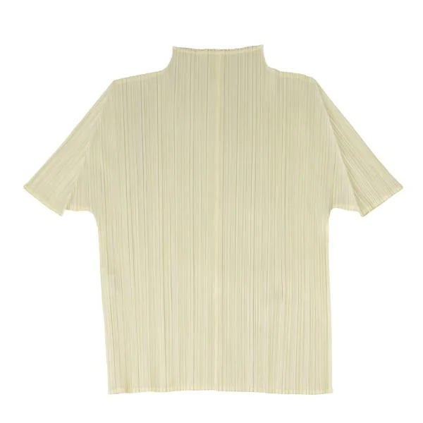 PLEATS PLEASE Center Seam Pleats Turtleneck T-shirt K-140175_009