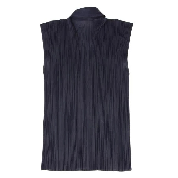 PLEATS PLEASE Pleated Sleeveless Shirt K-140180_018