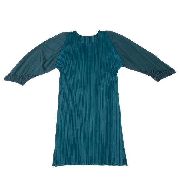 PLEATS PLEASE Switching Sleeves Tunic K-140189_002