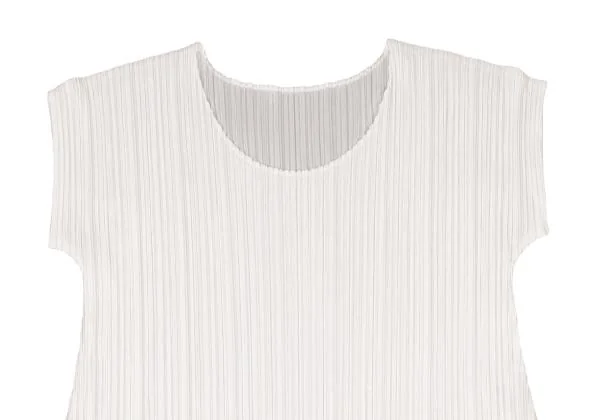 PLEATS PLEASE Shiny Short Sleeves Dress K-140191_003