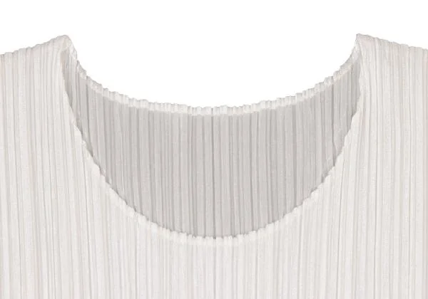 PLEATS PLEASE Shiny Short Sleeves Dress K-140191_004
