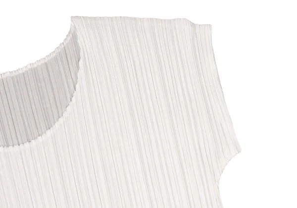 PLEATS PLEASE Shiny Short Sleeves Dress K-140191_005