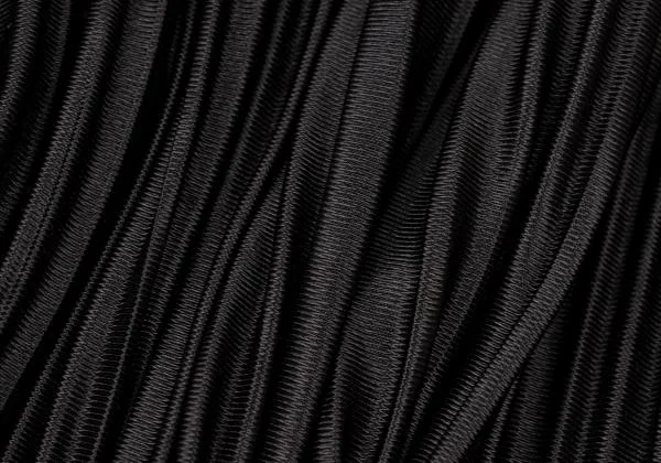 プリーツプリーズPLEATS PLEASE 裾超音波カッティングノースリーブワンピース 黒シルバー3 K-140192_012