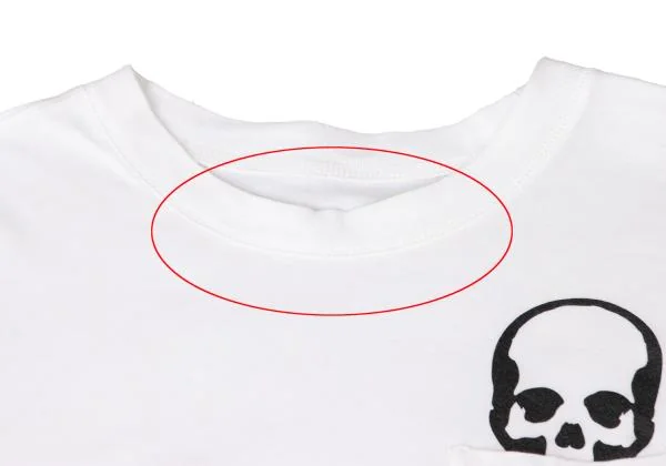 Lucien PellatFinet Chest Skull Print Long Sleeve T Shirt K-140249_004