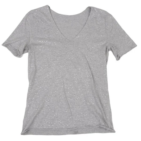 Lucien PellatFinet Paint Design Back Skull T shirt Grey S K-140252_001