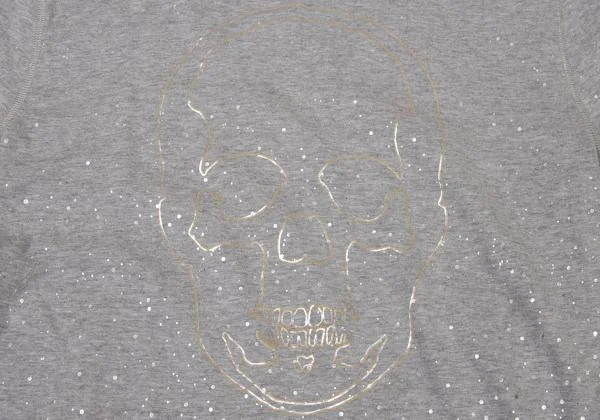 Lucien PellatFinet Paint Design Back Skull T shirt K-140252_012