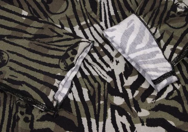Lucien PellatFinet Cotton Camouflage Skull T shirt K-140255_006