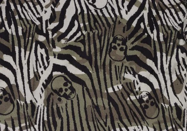 Lucien PellatFinet Cotton Camouflage Skull T shirt K-140255_011