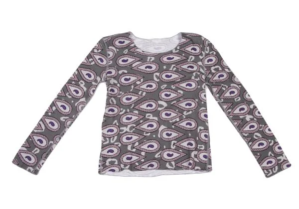 Lucien PellatFinet Back Skull Print T shirt K-140256_002