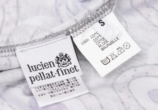 Lucien PellatFinet Back Skull Print T shirt K-140256_012