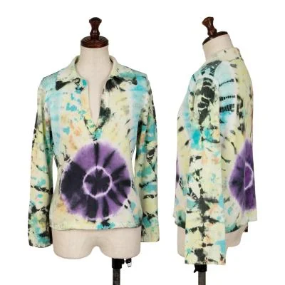 JUNYA WATANABE COMME des GARCONS Tie-Dye Skipper Knit Top