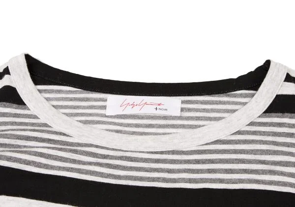 Yohji Yamamoto NOIR Glitter Stripe T Shirt K-140301_005