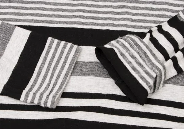 Yohji Yamamoto NOIR Glitter Stripe T Shirt K-140301_007