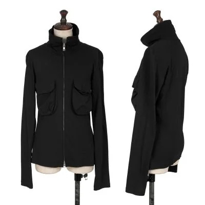 Yohji Yamamoto FEMME Cotton Double Zip Jacket