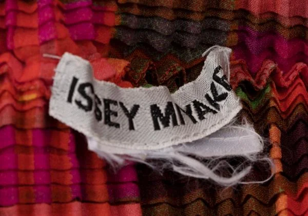 ISSEY MIYAKE Stretch Pleats Check Print T shirt K-140333_018