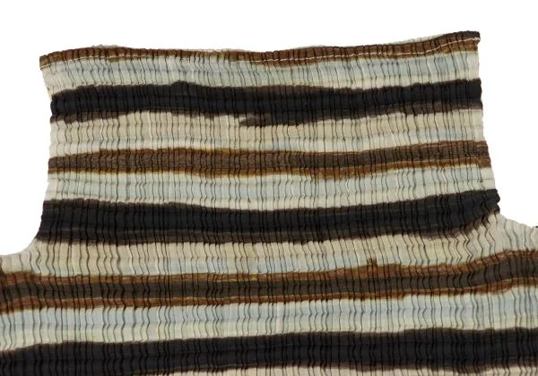 ISSEY MIYAKE Stretch Pleats Stripe T Shirt K-140337_004