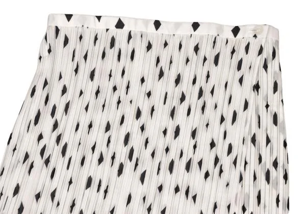 ISSEY MIYAKE Printed Pleats Wrap Skirt K-140348_003