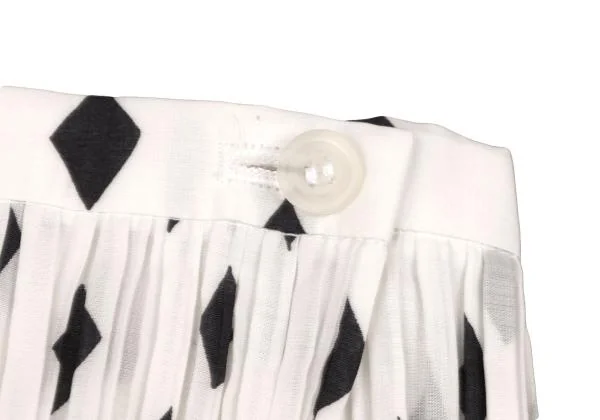 ISSEY MIYAKE Printed Pleats Wrap Skirt K-140348_004