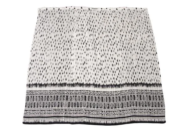 ISSEY MIYAKE Printed Pleats Wrap Skirt K-140348_007