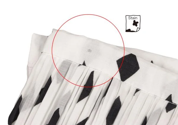 ISSEY MIYAKE Printed Pleats Wrap Skirt K-140348_009
