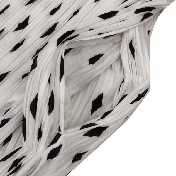 ISSEY MIYAKE Printed Pleats Wrap Skirt K-140348_015