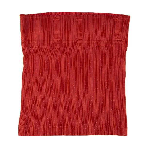 ISSEY MIYAKE Checker Woven Pleats Mini Skirt K-140349_010
