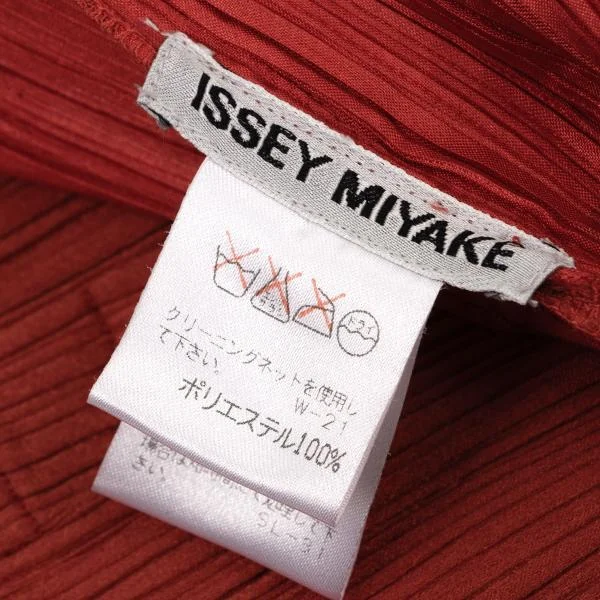 ISSEY MIYAKE Checker Woven Pleats Mini Skirt K-140349_013