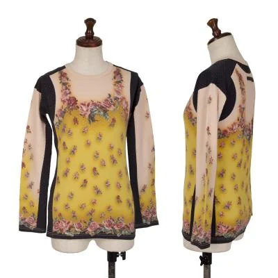 Jean Paul GAULTIER FEMME Floral Printed T-shirt