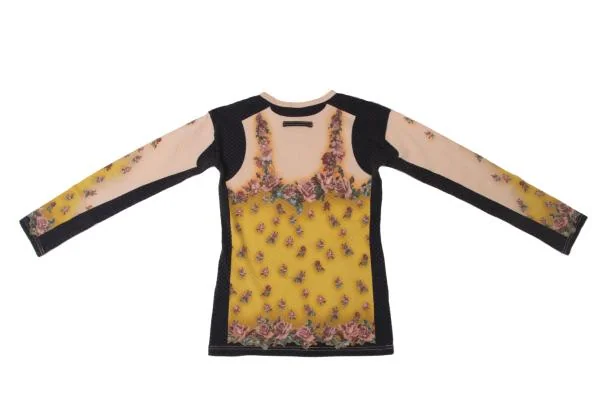 Jean Paul GAULTIER FEMME Floral Printed T-shirt K-140375_011