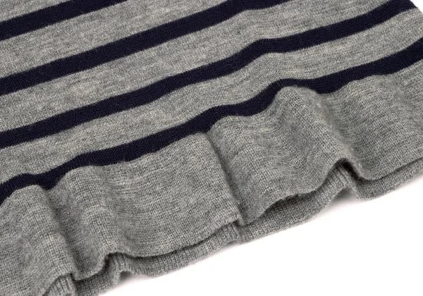 Jean Paul GAULTIER FEMME Stripe Turtle Neck Knit Sweater K-140380_009