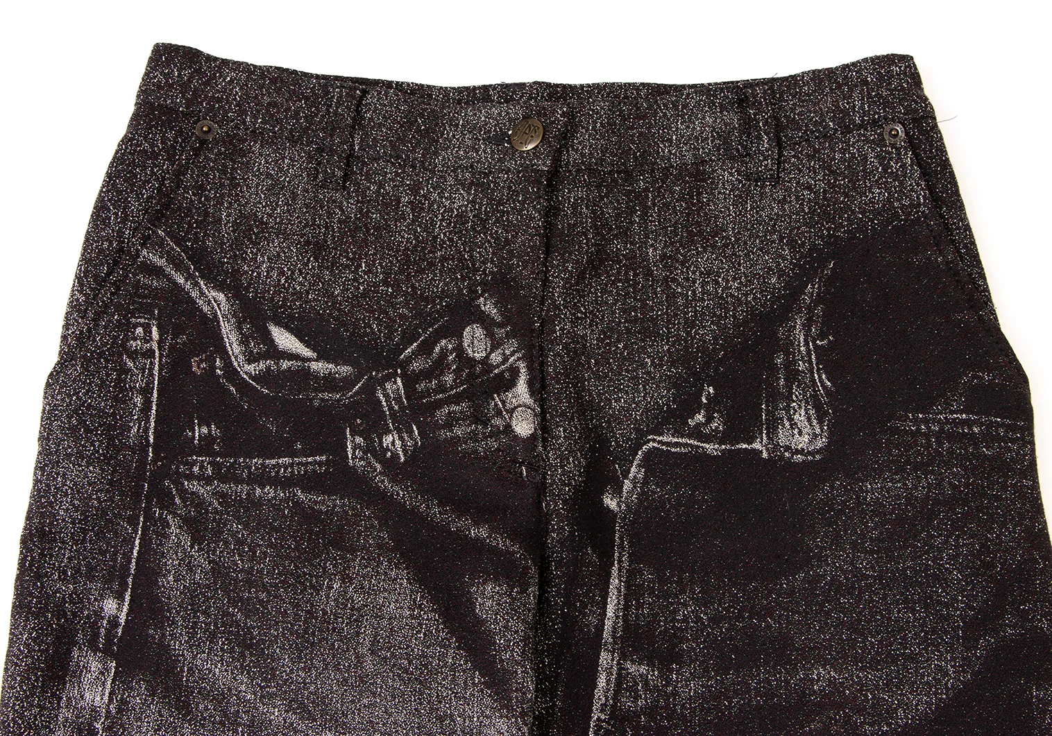 ジャンポールゴルチエ ジーンズJPG JEAN'S デニム転写ジャガード