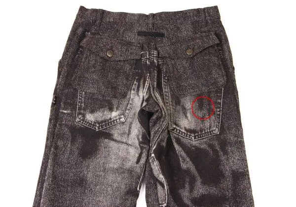 ジャンポールゴルチエジーンズ ジャンポールゴルチエ ジーンズJPG JEAN'S デニム転写ジャガード
