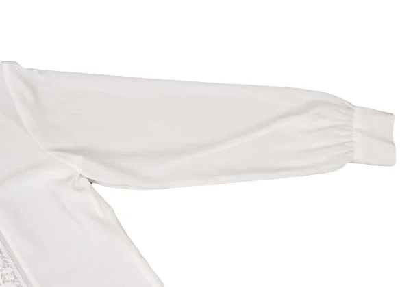 Jean Paul GAULTIER FEMME Detachable Collar Lace Switching Shirt K-140462_008